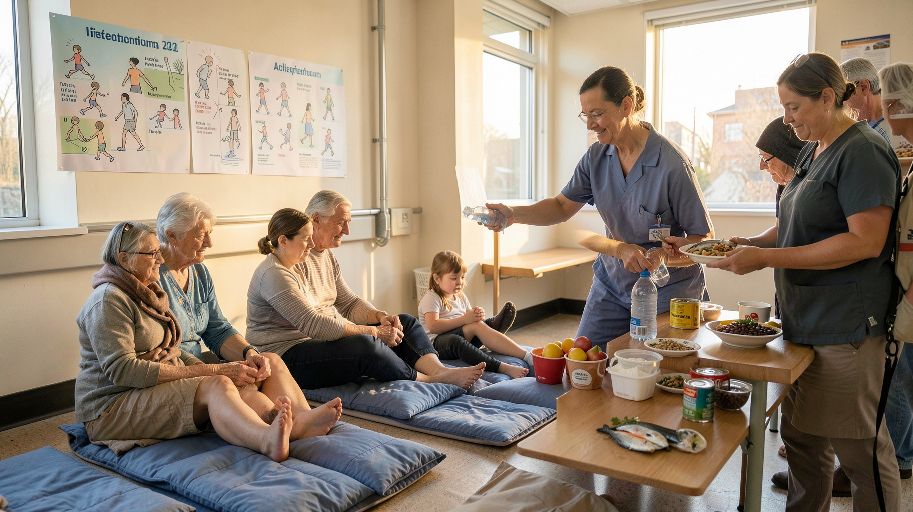 災害関連死を防ぐ避難生活の健康管理：運動と栄養を備えに変える方法